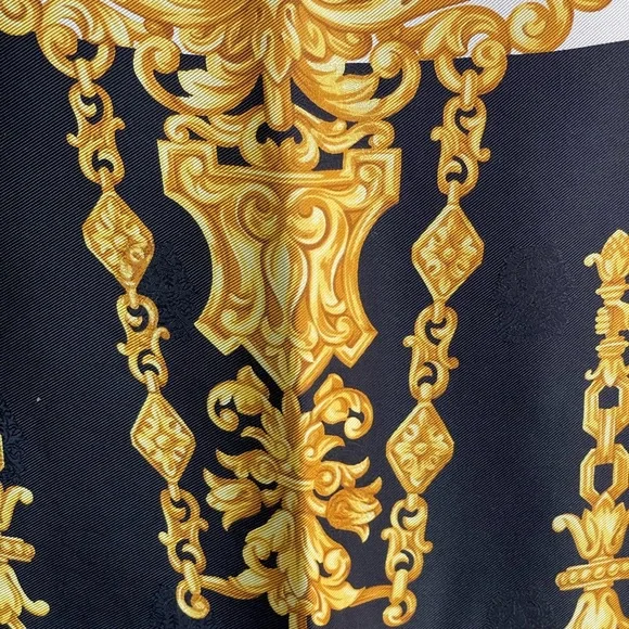 DAKS London Silk Scarf.